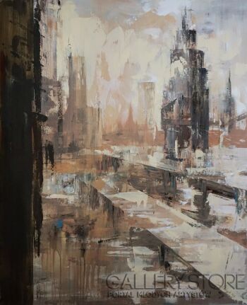 Janusz Orzechowski-abstrakcja 9 -Malarstwo