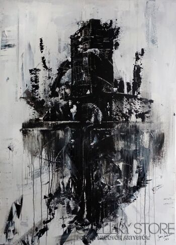 Janusz Orzechowski-Dark 1-Malarstwo