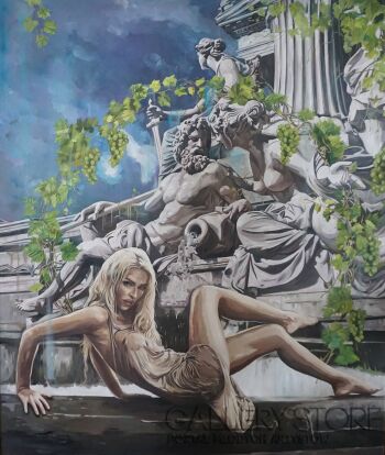 Janusz Orzechowski-Fontanna-Malarstwo