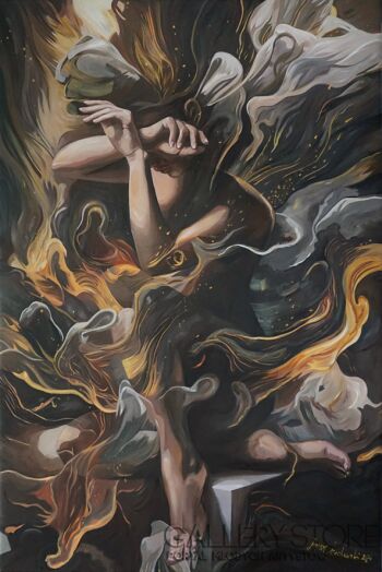 Janusz Orzechowski-Interakcja I -Malarstwo