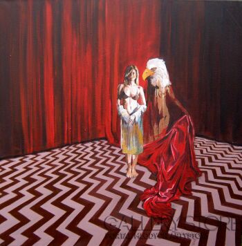 Janusz Orzechowski-Schowana w ciemnościach-Malarstwo