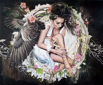 Janusz Orzechowski-Splot Natury-Malarstwo