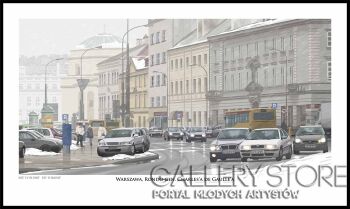 Warszawa, Rondo ge. Cherles'a de Gaulle'a