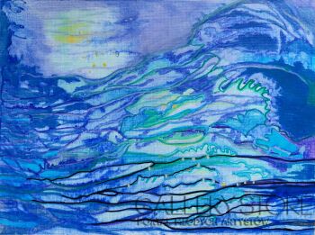 Joanna Frączyk-Arytmia fal-Malarstwo