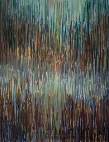 Joanna Frączyk-Staw w Złotym Potoku.-Malarstwo