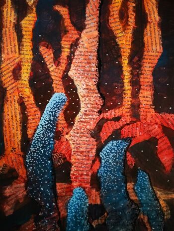 Joanna Frączyk-Symbiotic Textures-Malarstwo