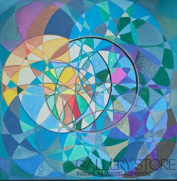 Joanna Frączyk-Szlif przestrzeni-Malarstwo