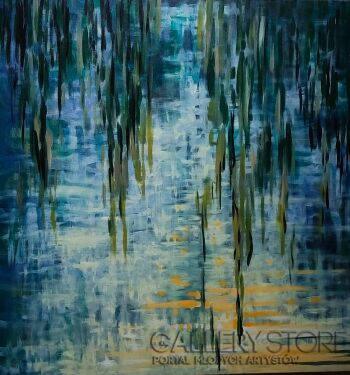 Joanna Frączyk-Wierzby muskające blask-Malarstwo