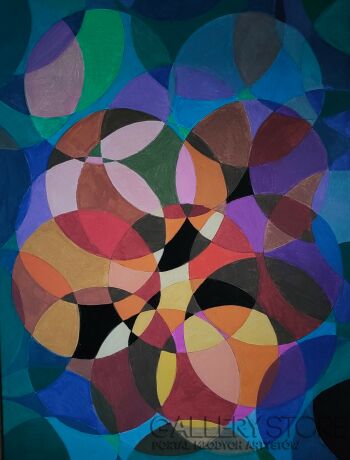 Joanna Frączyk-"Zajączki"-Malarstwo