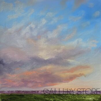 Joanna Komorek-Lawendowe pole III-Malarstwo