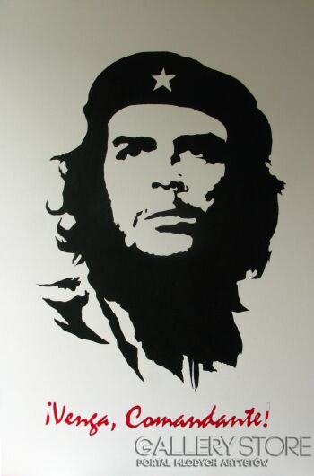 Joanna Pasicka-Comandante Che Guevara-Akryl