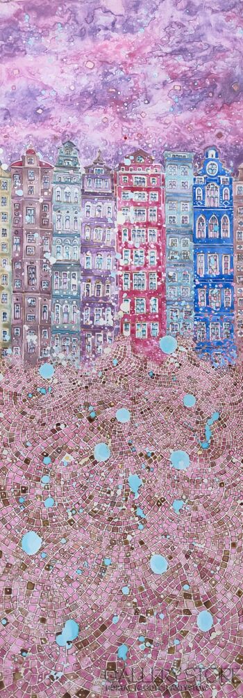 Joanna Rzeźnik-Purpurowe zachody słońca-Malarstwo