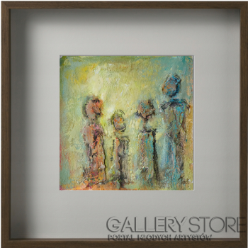 Joanna Szczepańska-Rodzina V-Malarstwo