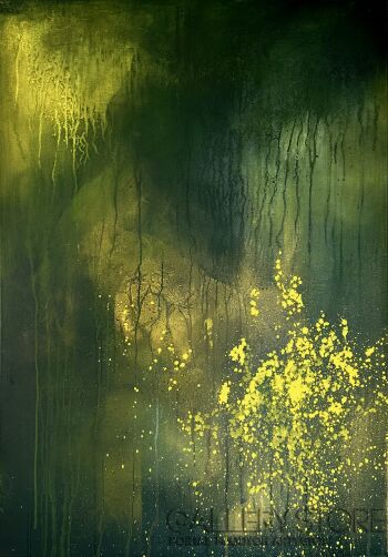 Joanna Wietrzycka-About the forest 1-Malarstwo