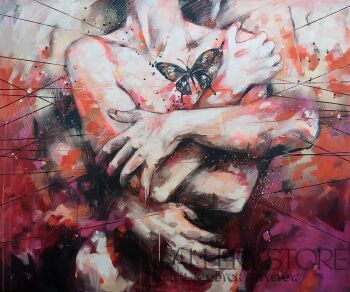 Kamila Jarecka-EFEKT MOTYLA-Malarstwo