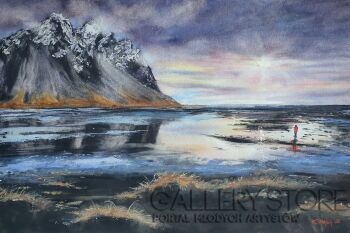 Karolina Majer-Islandia - Vestrahorn-Malarstwo