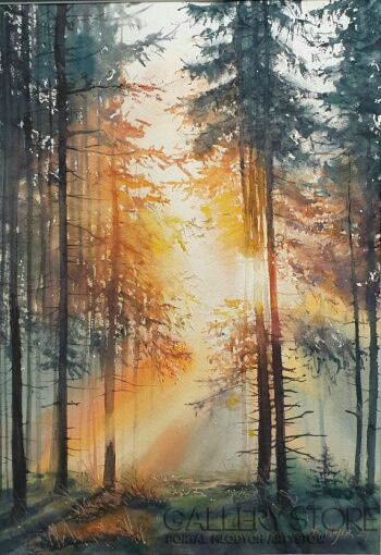 Karolina Majer-Jesienne światło i cisza-Malarstwo