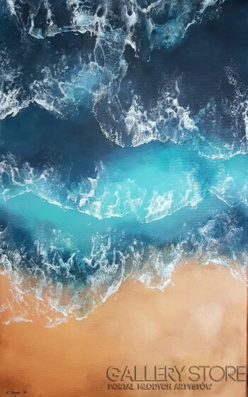 Karolina Majer-Ocean's waves-Akryl