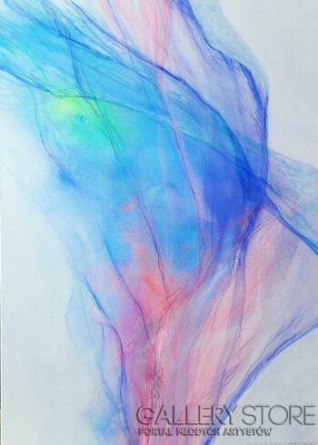 Karolina Majer-Pastelowa abstrakcja-Malarstwo