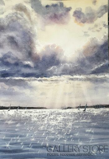 Karolina Majer-Światło nad horyzontem-Malarstwo