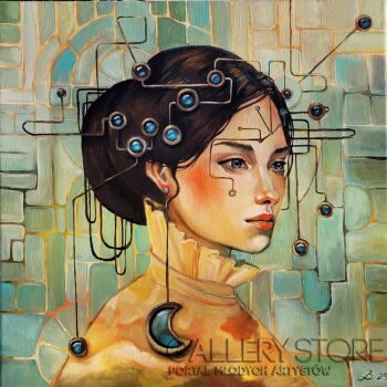 Katarzyna Bruniewska-Gierczak-Futurystyczna myśl-Malarstwo