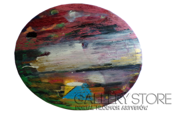 Katarzyna M Rymarz-Nokturn księżycowy-Malarstwo