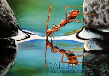 Kazimierz Pańszczyk-Mrówka -Malarstwo