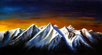 Kazimierz Pańszczyk-Tatry Bielskie-Malarstwo