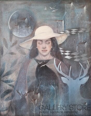 Kinga Paździurkiewicz-"Senność"-Malarstwo