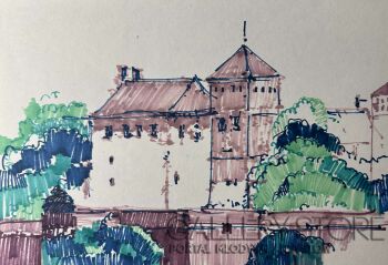 Klaudia Pawelec-Gliklich-Wawel III-Rysunek
