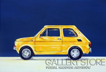 Klaudiusz Pohl-Yellow Bahama-Akryl
