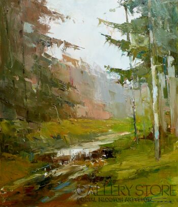 Krzysztof Tracz-Górski potok-Malarstwo