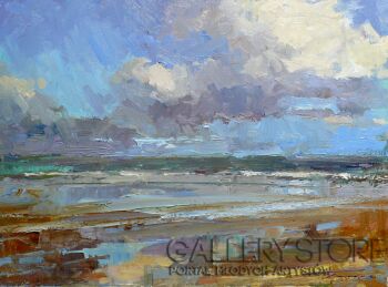 Krzysztof Tracz-Pejzaż morski-Malarstwo