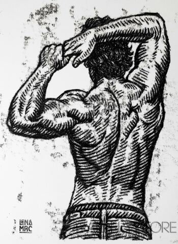 Lena Marc-Rozciąganie-Grafiki i plakaty