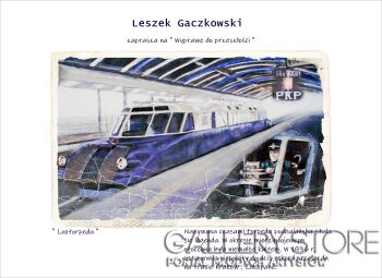 Leszek Gaczkowski-Luxtorpeda-Serigrafia