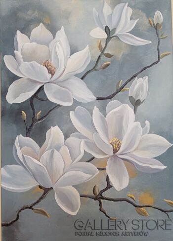 Lyubov Santkiewicz-Magnolie-Malarstwo