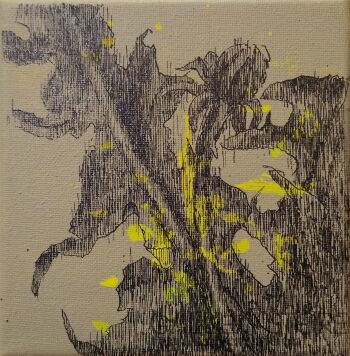 Maciej Szczurek-Maksymiuk-Spokój z cyklu Mowa Kwiatów-Malarstwo