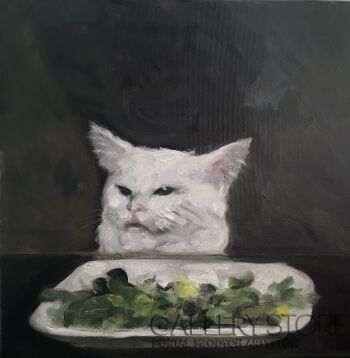 Salad cat