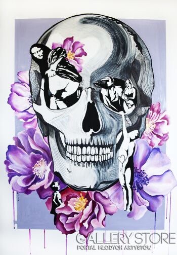 Banksy Skull