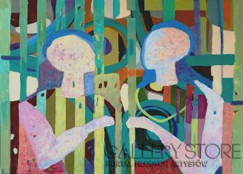 Magdalena Walulik-Pomiędzy liniami 138 -Malarstwo