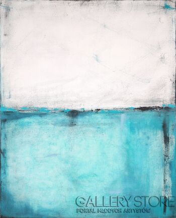 Maja Gajewska-Lazur i biel III-Malarstwo