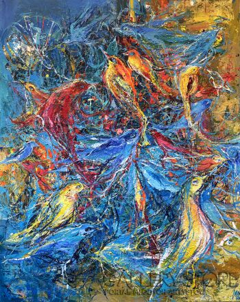Majka Dombrowicz-Birds of Emotion-Malarstwo