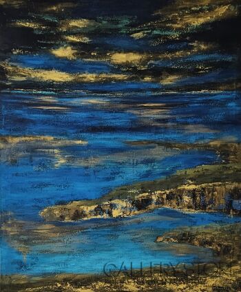 Małgorzata Burcicka-Kozieł-Morskie złoto-Malarstwo