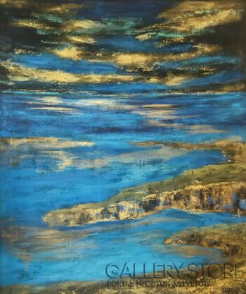 Małgorzata Burcicka-Kozieł-Morskie złoto-Malarstwo