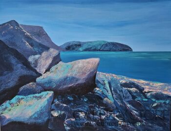 Małgorzata Burcicka-Kozieł-Norwegia-Kanensteinen-Malarstwo