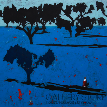 Małgorzata Rukszan- Enjoy the silence-Akryl