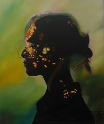 Marcin Grzelczak-Touching the light-Olej