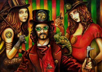 Marcin Jakub Kochański-TIME MACHINE III - Rok 2020 -Malarstwo