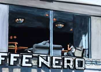 Marcin Kędzierski-Caffe Nero-Malarstwo