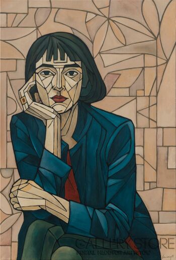 Marcin Lenczowski-Jej siła spokoju-Malarstwo